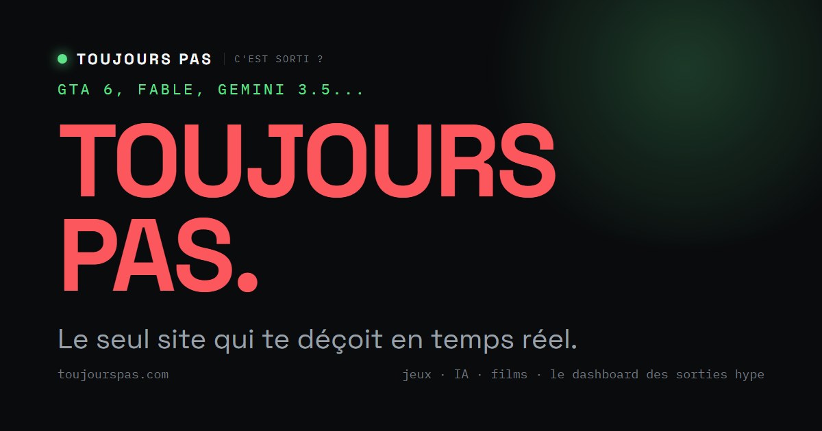 Toujours Pas